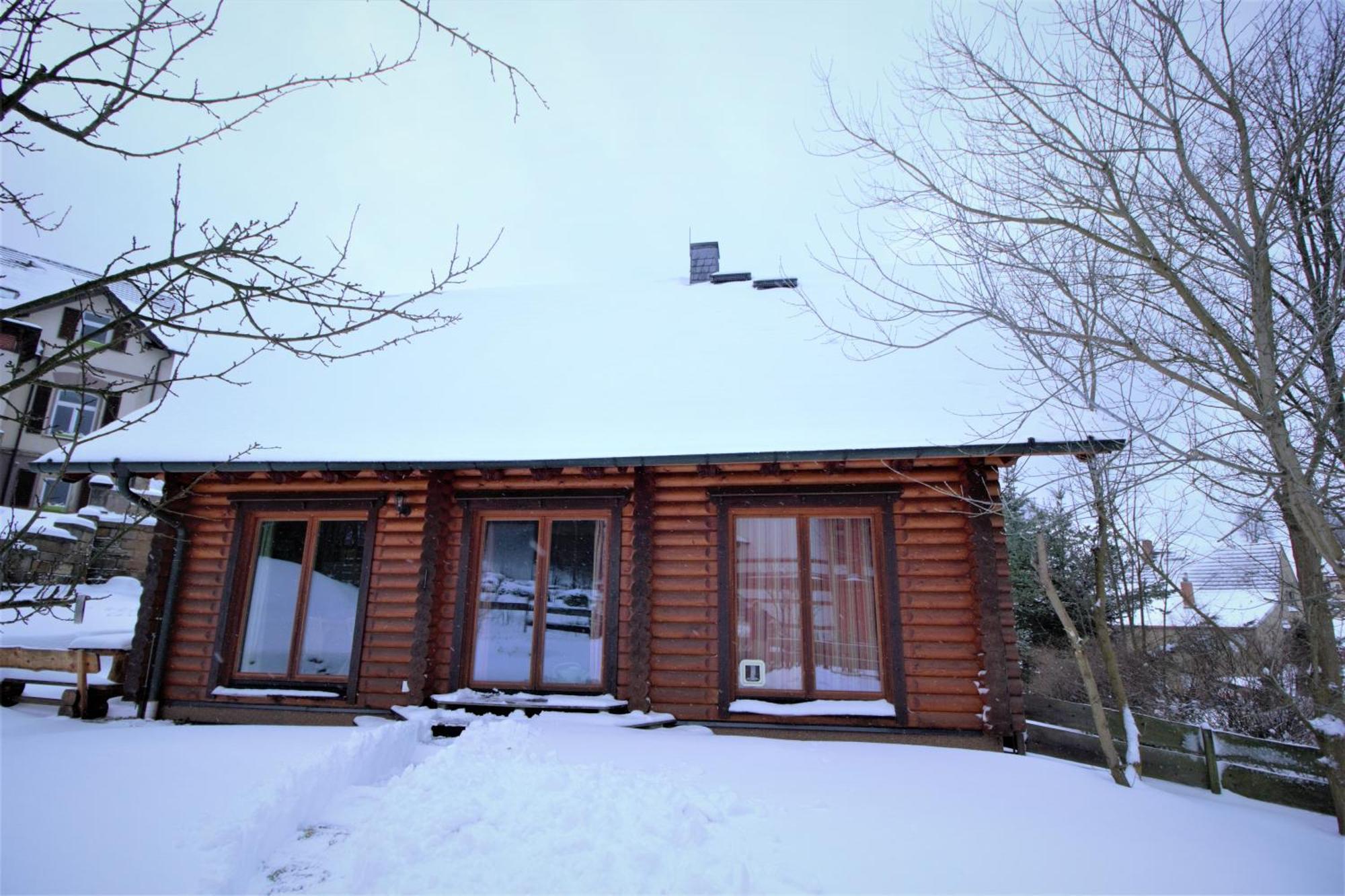 Oybiner Blockhaus Und Ferienwohnungen Hain  Esterno foto